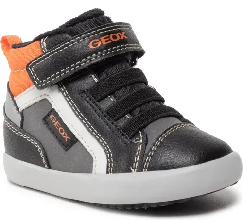 Šnurovacia obuv Geox - B Gisli B. B B261NB 0MEFU C0038 M Black/Orange