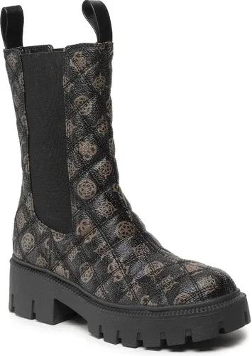 Kotníková obuv s elastickým prvkom GUESS - Serlen FL7SRL PEL10 BROCR