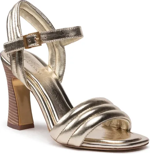 Sandále TORY BURCH - Puffed Up Sandal 100mm 137054 Spark Gold 723
