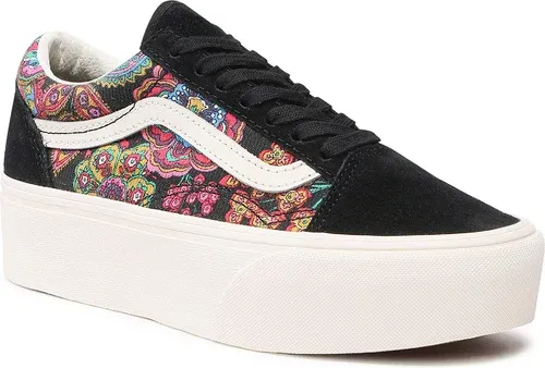 Tenisky Vans - Old Skool Stac VN0A7Q5MBLK1 Paisley Bloom Black