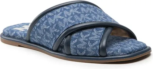 Šľapky MICHAEL MICHAEL KORS - Gideon Slide 40S2GDFP2Y Denim