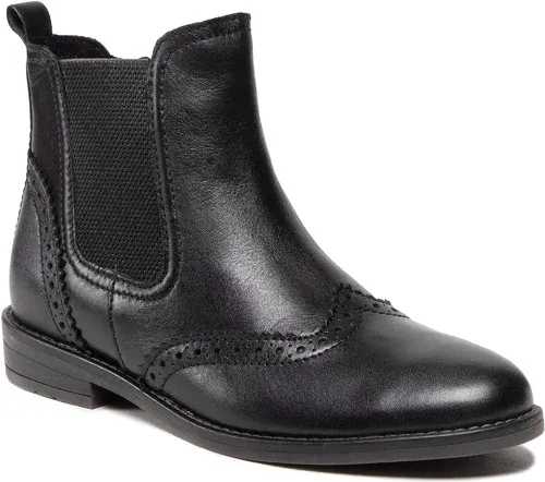 Členkové čižmy MARCO TOZZI - 2-25365-29 Black Antic 002