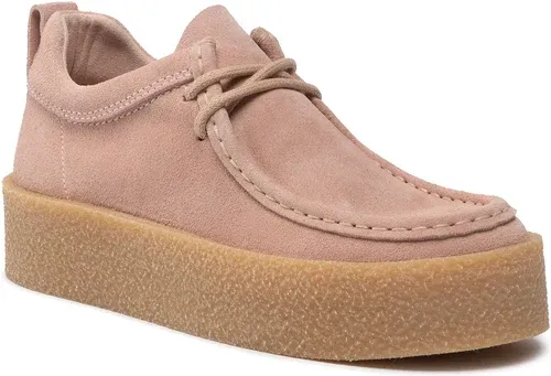 Poltopánky TOMMY JEANS - Tommy Jeans Suede Shoe EN0EN01906 Balanced Beige AE9