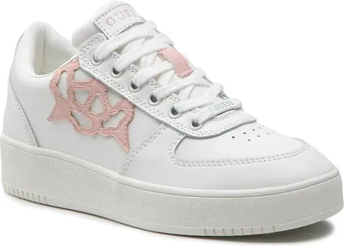 Sneakersy GUESS - Sidny FL7SIN LEA12 WHITE