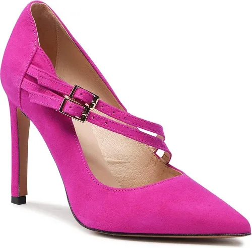 Lodičky BALDOWSKI - D04160-1451-003 Zamsz Fuksja