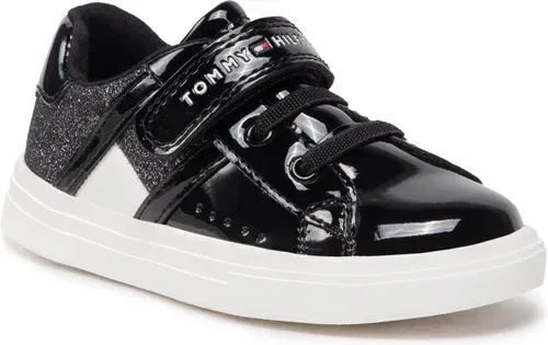 Sneakersy Tommy Hilfiger - Low Cut Lace-Up /Velcro Sneaker T1A9-32298-1160 S Black 999