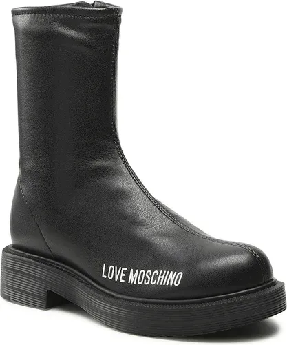 Členkové čižmy LOVE MOSCHINO - JA24354G1FIEZ000 Nero