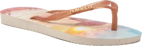 Žabky HAVAIANAS - Slim Paisage 41326149897 Beige/Orange