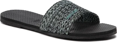 Šľapky HAVAIANAS - You Malta 41470686078 Black/Blue Sky