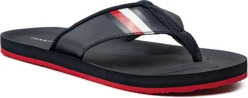 Žabky TOMMY HILFIGER - Comfortable Padded Beach Sandal FM0FM04065 Desert Sky DW5