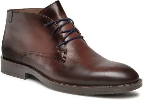 Šnurovacia obuv Gino Rossi - MI07-B140-A967-11 Brown