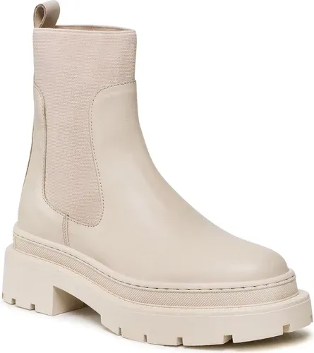 Členková obuv s elastickým prvkom Gino Rossi - 222FW104 Beige Členková obuv s elastickým prvkom Gino Rossi - 222FW104 Beige