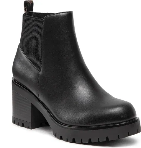 Členková obuv Guess - New Bria FL7NBR ELE10 BLACK