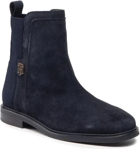 Členková obuv Tommy Hilfiger - Essentials Flat Boot FW0FW06740 Desert Sky DW5