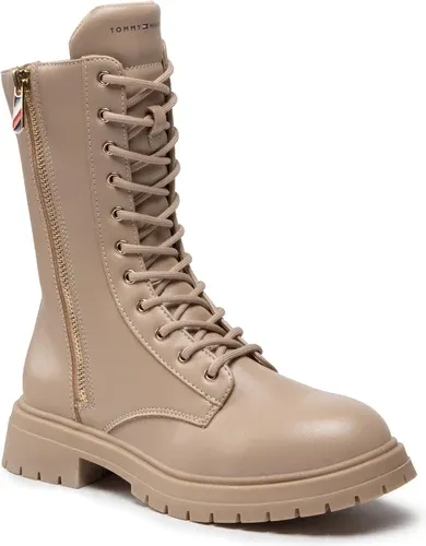 Outdoorová obuv Tommy Hilfiger - Lace-Up Bootie T3A5-32381-1355 Nude 359