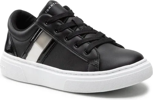 Sneakersy Tommy Hilfiger - Low Cut Lace-Up Sneaker T3A9-32310-1451 S Black 999