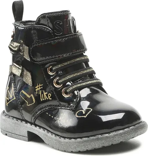 Čižmy Shone - 234-026 Black