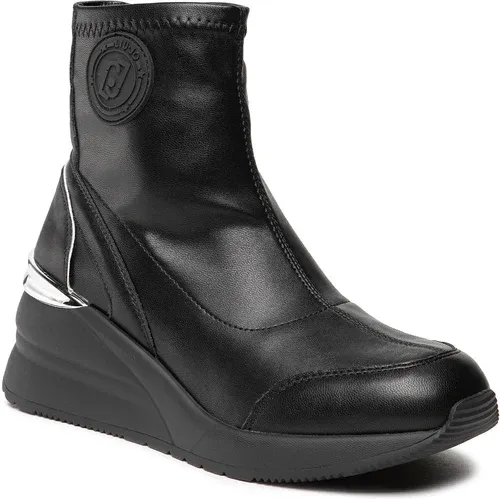 Členkové čižmy LIU JO - Alyssa 06 BF2035 EX014 Black 22222