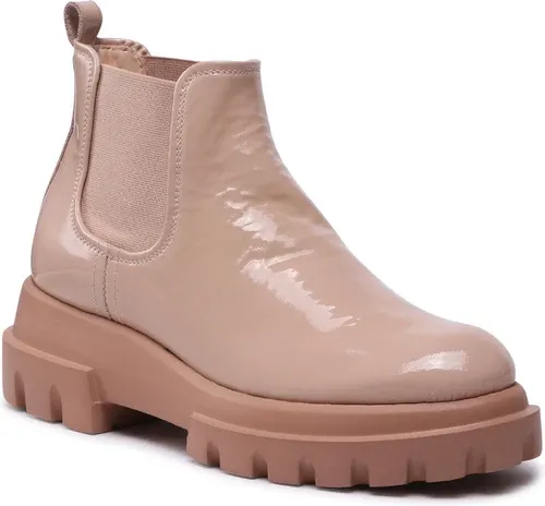 Členková obuv s elastickým prvkom AGL - Maxine D756502PGKA001D288 Basic/Delice