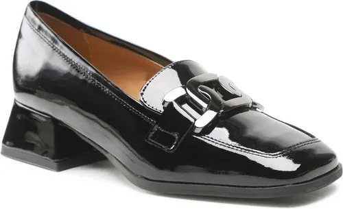 Poltopánky Sagan - 4855 Czarny Lakier/Ciemny Nikiel