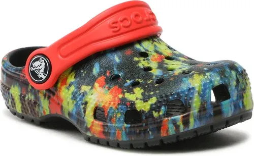 Šľapky Crocs - Classic Tie Dye Graphic Clog T 206994 Turq Tonic/Multi