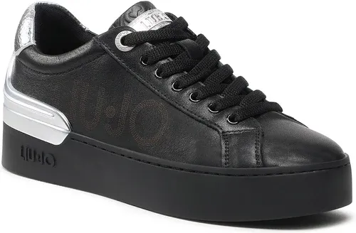 Sneakersy Liu Jo - Silvia 65 BF2001 P0102 Black/Silver 01039 Sneakersy Liu Jo - Silvia 65 BF2001 P0102 Black/Silver 01039