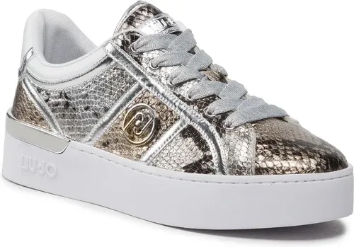 Sneakersy LIU JO - Silvia 53 BF2047 EX136 Silver/Gold S1157