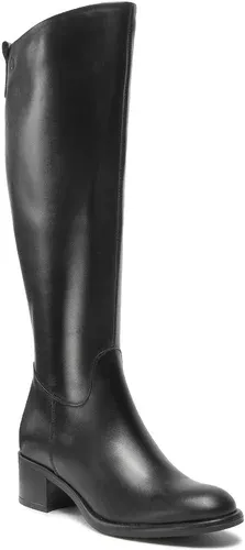 Čižmy vo vojenskom štýle Tamaris - 1-25519-29 Black 001