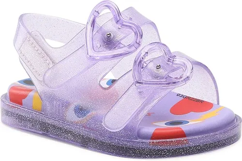 Sandále Melissa - Mini Melissa Wide Sandal + Cap 33652 Lilac/Red AD677