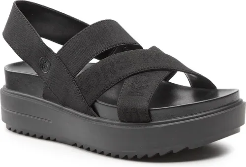 Sandále MICHAEL Michael Kors - Larson Strap Sandal 43T2LSFA2D Black