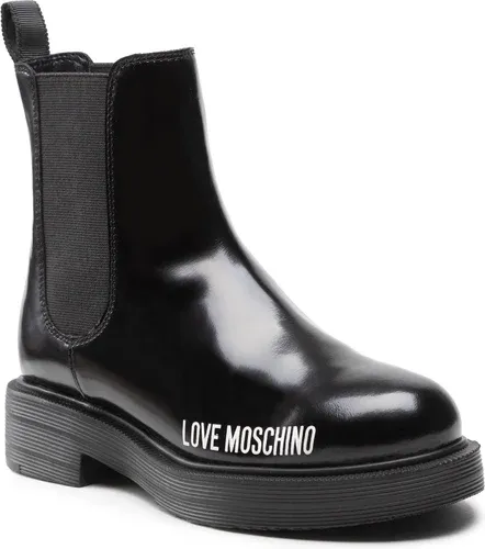 Členková obuv s elastickým prvkom LOVE MOSCHINO - JA21124G1FIB0000 Nero