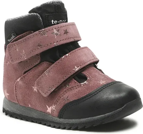 Šnurovacia obuv Mrugała - Jogi 6258/2-04 Berry Stars