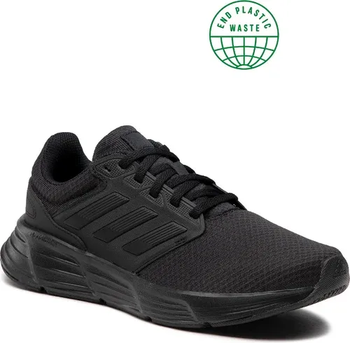 Topánky adidas - Galaxy 6 GW4138 Core Black/Core Black/Core Black