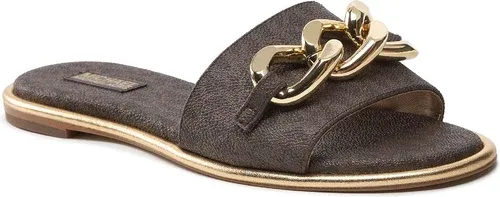 Šľapky MICHAEL MICHAEL KORS - Scarlett Slide 40R2SCFA1B Brown