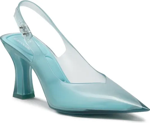 Sandále MELISSA - Slingback Heel + Larroude 33606 Blue AC615