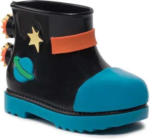 Gumáky Melissa - Mini Melissa Rain Boot + Fabula 33676 Blue/Black AF019