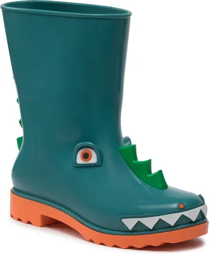 Gumáky MELISSA - Mini Melissa Rain Boot + Fabul 33677 Orange/Green AF028