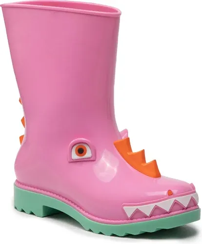 Gumáky MELISSA - Mini Melissa Rain Boot + Fabul 33677 Pink/Green/Orange AF029