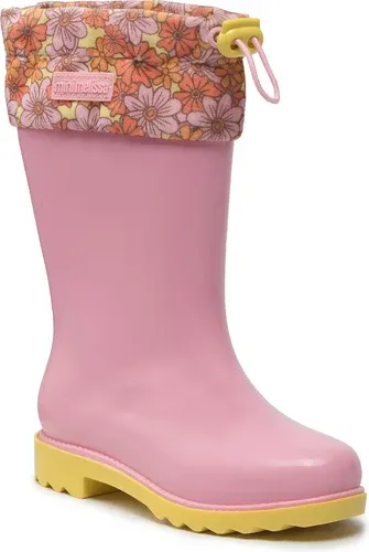 Gumáky Melissa - Mini Melissa Rain Boot III Inf 33616 Pink/Yellow AB198