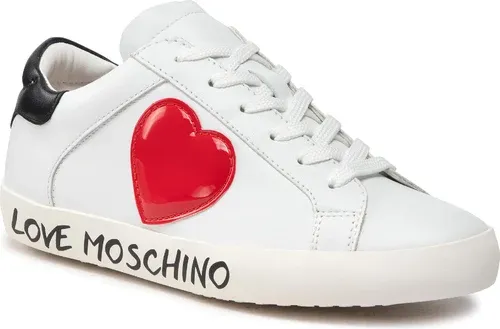 Sneakersy LOVE MOSCHINO - JA15162G1FIA110A Bianco/Nero