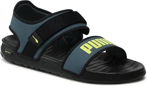 Sandále Puma - Softride Sandal 375104 08 Puma Black/Dark Slate
