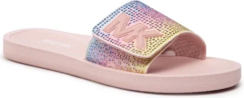 Šľapky MICHAEL MICHAEL KORS - Mk Slide 40S2MKFA1S Smky Rse Mlt
