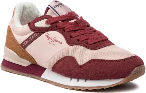 Sneakersy PEPE JEANS - London One G On G PGS30544 Mauve Pink 19