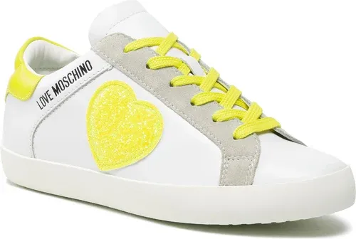 Sneakersy LOVE MOSCHINO - JA15402G1FIAD10A Mix Bian/Offw/Gial