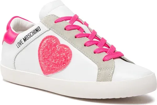 Sneakersy LOVE MOSCHINO - JA15402G1FIAD10B Mix Bian/Offw/Fuxi