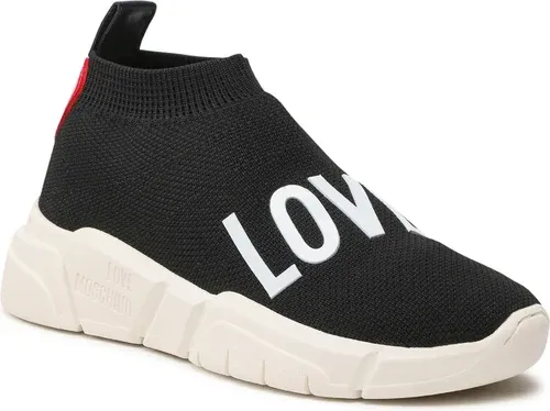 Sneakersy LOVE MOSCHINO - JA15113G1FIZ800A Nero/Bian