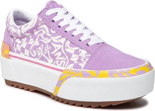 Tenisky Vans - Old Skool Stac VN0A4U15BD91 Wavy Daze Sheer Lilac