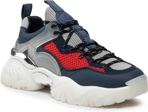 Sneakersy BIG STAR - KK274054 Navy/Red/Grey