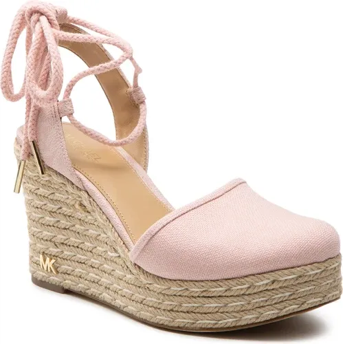 Espadrilky MICHAEL MICHAEL KORS - Margie Closed Toe Wedge 40S2MGMS1D Smokey Rose