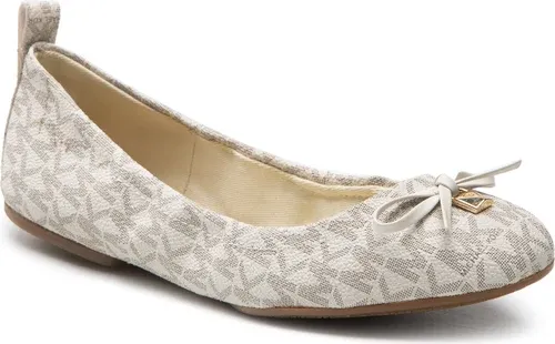 Baleríny MICHAEL MICHAEL KORS - Juliette Flat 40S2JTFP1B Vanilla Baleríny MICHAEL MICHAEL KORS - Juliette Flat 40S2JTFP1B Vanilla